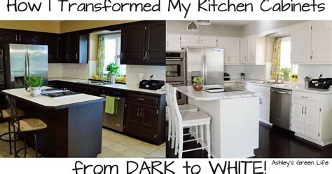 Purchase the appropriate supplies for your type of cabinets: How to Paint Your Kitchen Cabinets From Dark to White | Hometalk