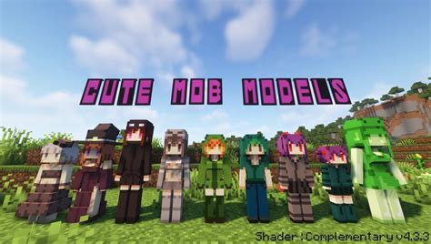 Cute Mob Models Resource Pack 1181 120119211911191181