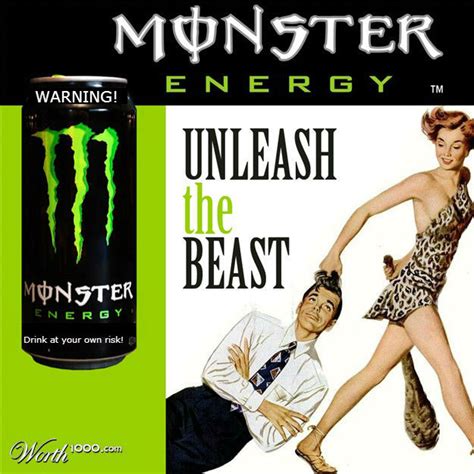 The Advertisement The Monster Inside Of Monster Energy Drinks