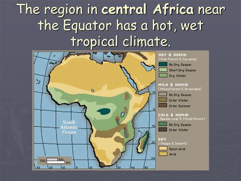 Equator In Africa Map Physical Map Of Africa Only The Upper Part Of