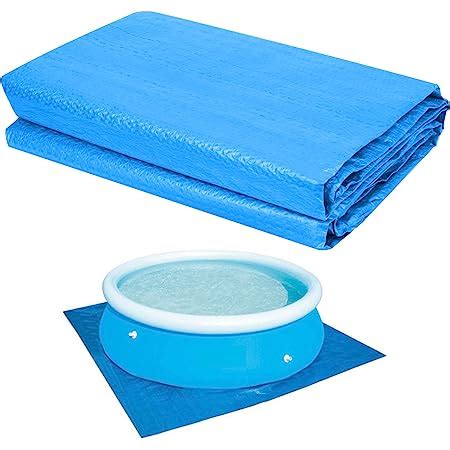 Amazon Com Ft Swimming Pool Ground Cloth Waterproof Covers Square