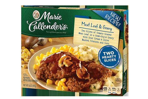 Of people in the world: MARIE CALLENDERS Meatloaf And Gravy With Mash Potatoes Dinners | Conagra Foodservice