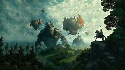 Steampunk Giant Wallpapers Steam Desktop Fantasy Tow