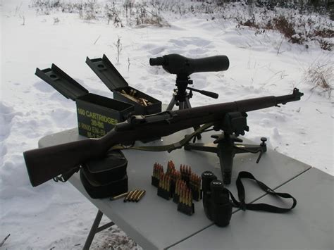 Weekend Photo M1 Garand On A Winters Day The Firearm Blog