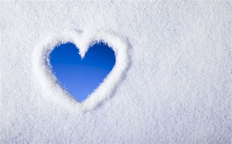 Snow Heart Wallpapers Hd Wallpapers Id 14307