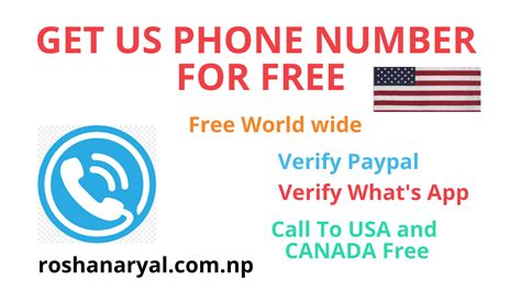 Here I Will Describe How To Get A Us Phone Number For Free Anywhere