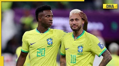 Fifa World Cup 2022 Neymar Cries Inconsolably After Brazils Penalty Shootout Loss To Croatia