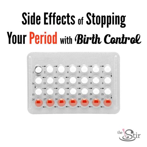 Preventing Your Period With Birth Control Comes At A Serious Price