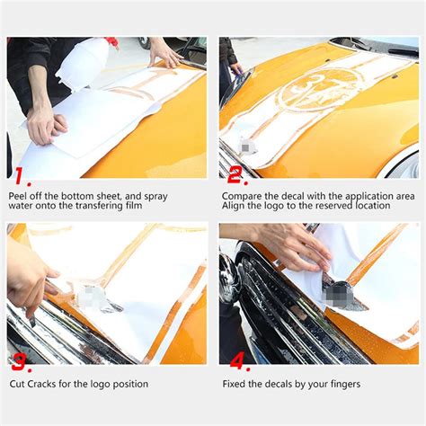 Buy Hood Bonnet Side Skirt Racing Stripes Graphics Sticker Trunk Rear