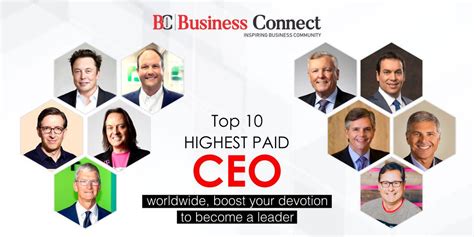 Top 10 Highest Paid Ceo In The World 2021 Most Paid Ceos