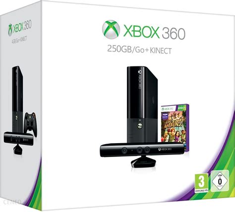 Microsoft Xbox 360 E 250gb Kinect Kinect Adventures Ceny I Opinie Ceneo Pl
