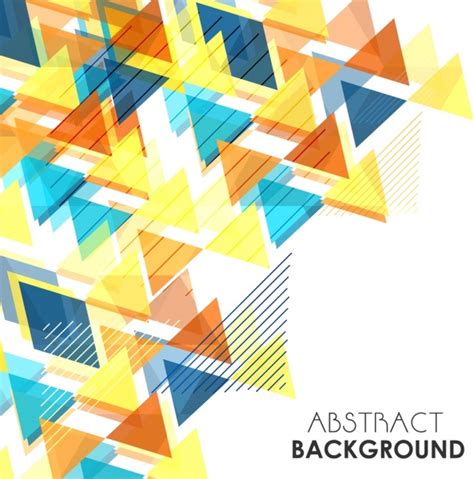 Abstract Background Colorful Geometric Design Vectors Graphic Art