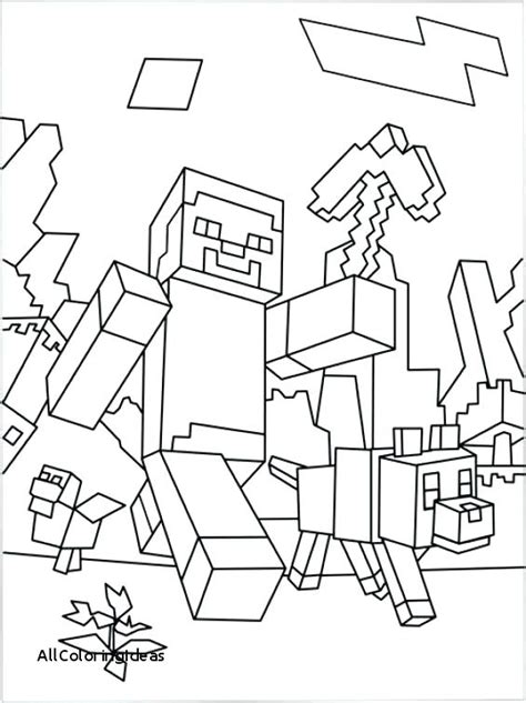Minecraft Mobs Coloring Pages At Getdrawings Free Download