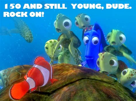 Age Is Just A Number From Finding Nemo Motivational Posters E News