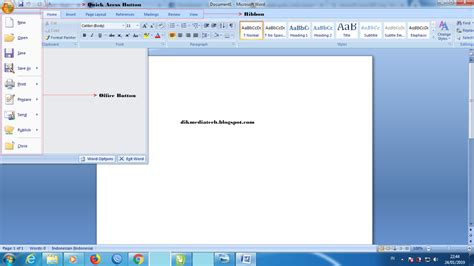 Pengertian Dan Fungsi Microsoft Office Word 2007 Lengkap Dikmediatech