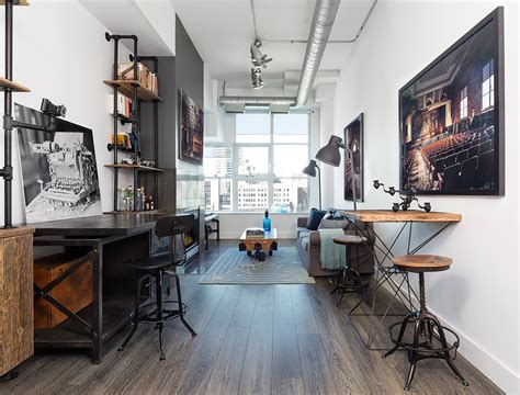 29 Industrial Home Office Designs Decorating Ideas