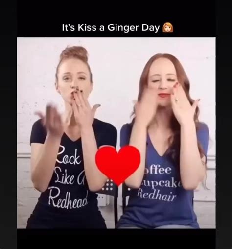 Why International Kiss A Ginger Day Was Invented Video Video In 2021 Ginger Day Redheads