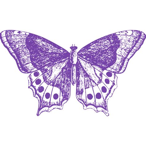 Purple Butterfly | Free SVG