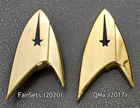 Fansets Continues Star Trek Badge Line With Discovery Command Delta