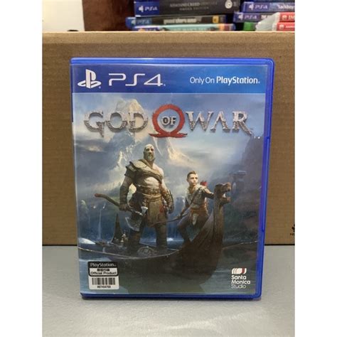 Used God Of War 4 Standard Cover Ps4 Shopee Philippines