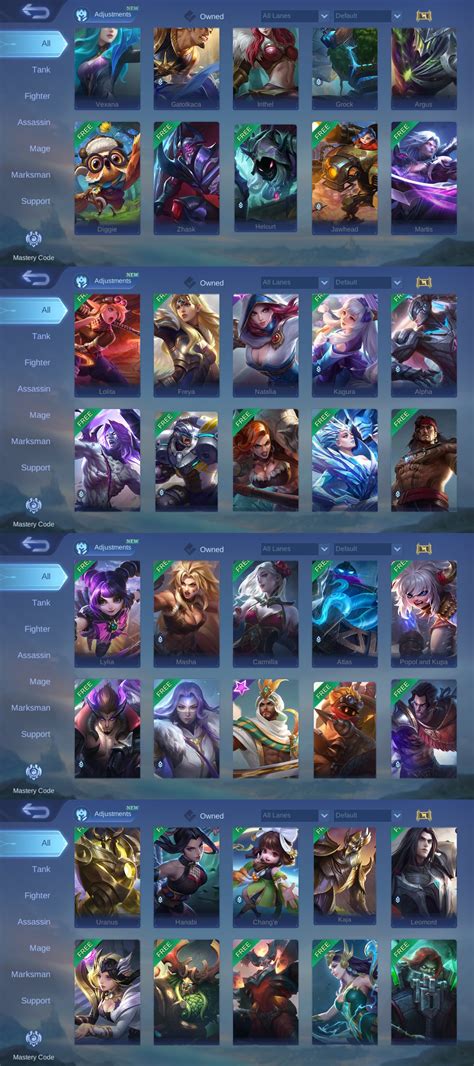 Saber | JUAL AKUN ML on Twitter: "599# Jual Akun Mobile legends (ML