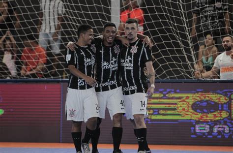 Corinthians está classificado para etapa mundial da Copa Mundo do Futsal Sub