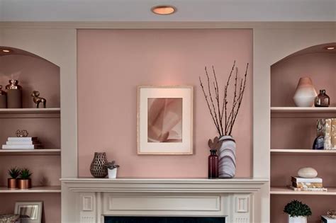 Taupe color walls with red furniture make for a balanced living room. Valspar's 2021 Colors Are About Finding Calm Amidst the ...