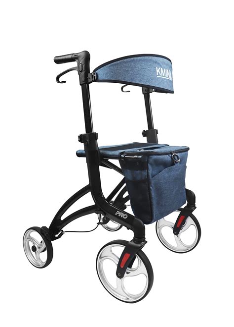 Kmina Pro Rollator Walker For Tall People User Height 59 To 66