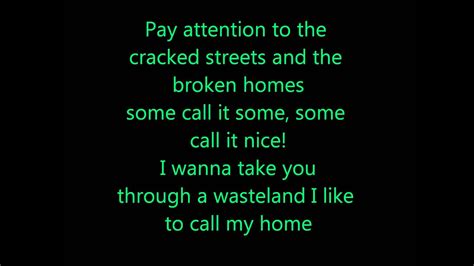 Green Day Welcome To Paradise Lyrics Youtube