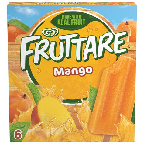 Fruttare Mango Frozen Fruit Bars - Shop Ice Cream at H-E-B