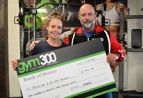 Inverness Gym Raises Funds For Mikeysline Suicide Prevention Charity