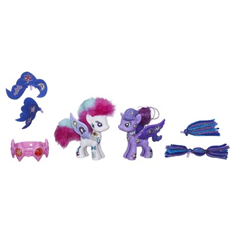 My Little Pony Pop Rarity And Princess Luna Deluxe Style Kit Toysplus