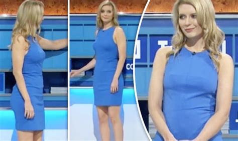 Countdowns Rachel Riley Squeezes Eye Popping Figure Into Skintight
