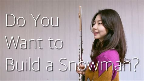 Do You Want To Build A Snowman Frozen ☃️ Flute Instrumental Cover