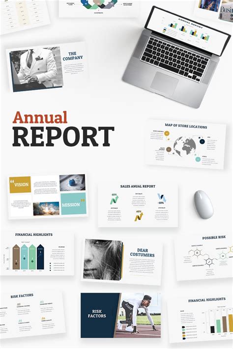 Powerpoint Templates Business Report Example Document
