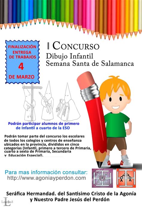 Salamanca Costalera Primer Concurso De Dibujo Infantil De Semana Santa