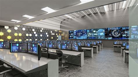 Control Room Consoles Integrated Command And Control Center Iccc