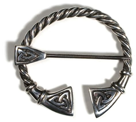 Celtic Penannular Brooch Forged In Cornwall By St Justin