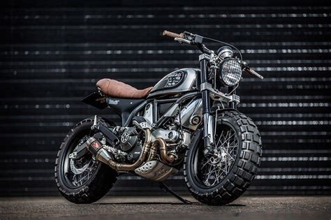 Custom Ducati Scrambler By Down And Out Cafe Racers