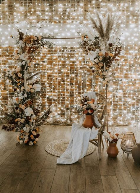 25 Stunning Fairy Lights Wedding Reception Ideas Wedboard