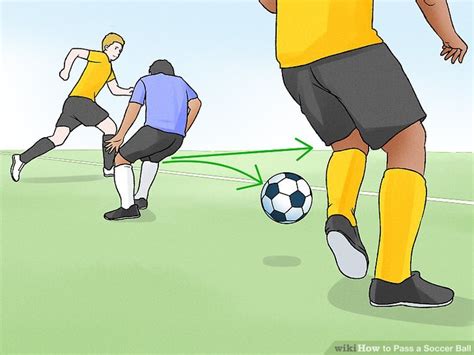 4 Ways To Pass A Soccer Ball Wikihow