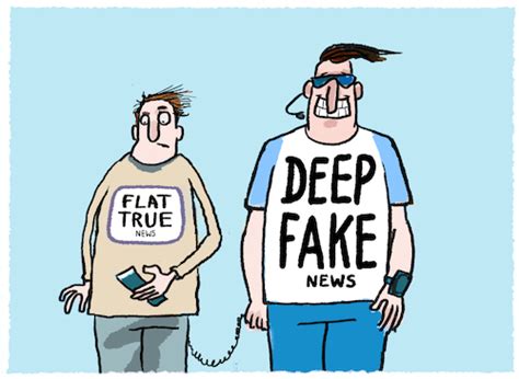 Deepfake News By Markus Grolik Politics Cartoon Toonpool