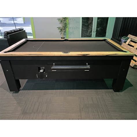 7 Foot Slate Traditionalmodern Pubhotel Bar Coin Operated Pool Table