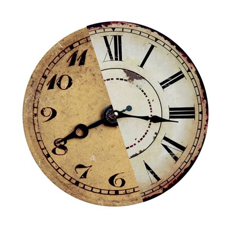 Old Clock Face Isolated — Stock Photo © Msavoia 2475444