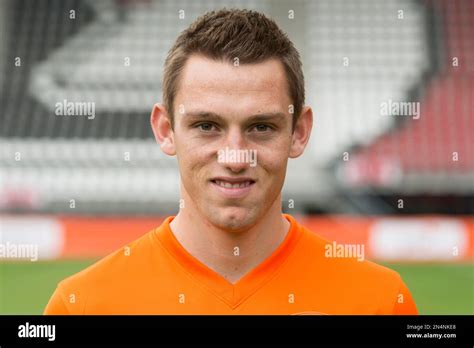 Netherlands Soccer Player Stefan De Vrij Poses For A Portrait Prior To A Training Session At