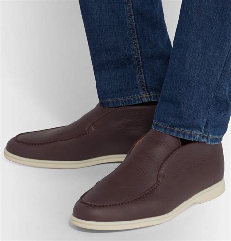 Check spelling or type a new query. Open Walk Full-grain Leather Boots In Brown | Loro piana ...