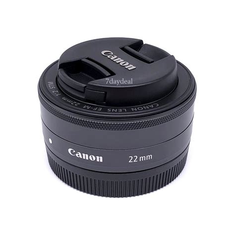 Canon Ef M 22mm F2 Stm Lens Black