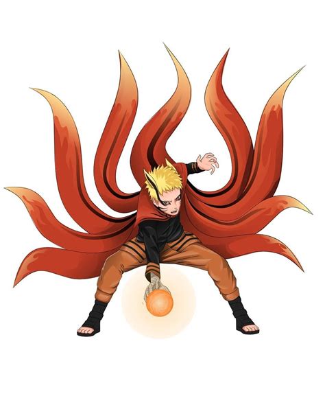 Naruto Baryon Mode Vs Sasuke Narucrot