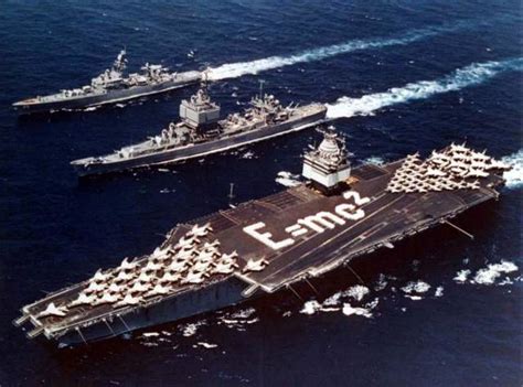 In 1985 Americas First Nuclear Powered Aircraft Carrier Almost Became