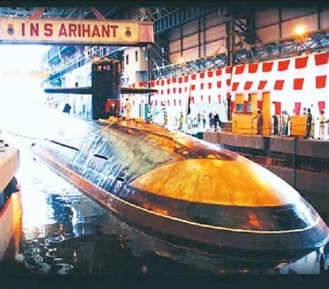 india s nuclear triad complete ins arihant nuclear submarine commissioned into the navy